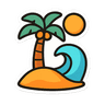 Playa y agua